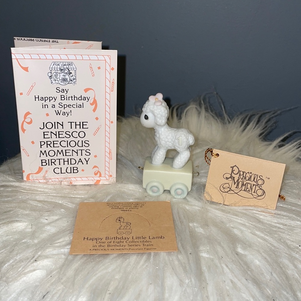 PRECIOUS MOMENTS Happy Birthday Little Lamb